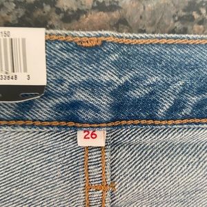 501 Levis Jean Skirt